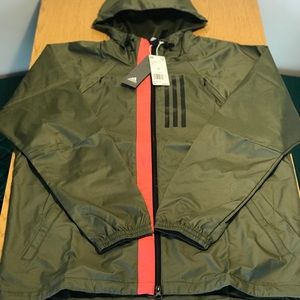 khaki adidas jacket
